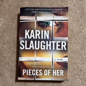 Karin Slaughter "Pieces of Her" Paperback Novel - Yellow & Brown Cover